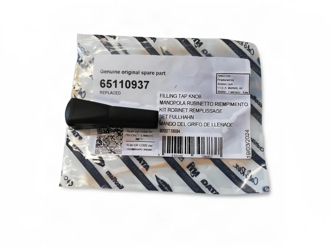 Chafoteaux filling valve control 24FF, part number 65110937