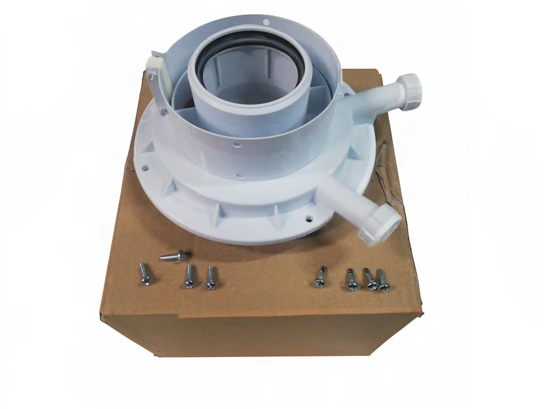 Raised outlet Saunier Duval 60/100 SPC condensing boiler adapter polypropylene, part number 0020257015