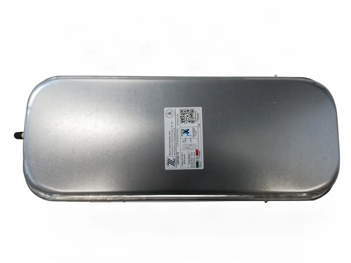 Rechthoekige expansievat 12L-3/4M-490x200x110mm.Posición 180º, onderdeelnummer VRP204-12