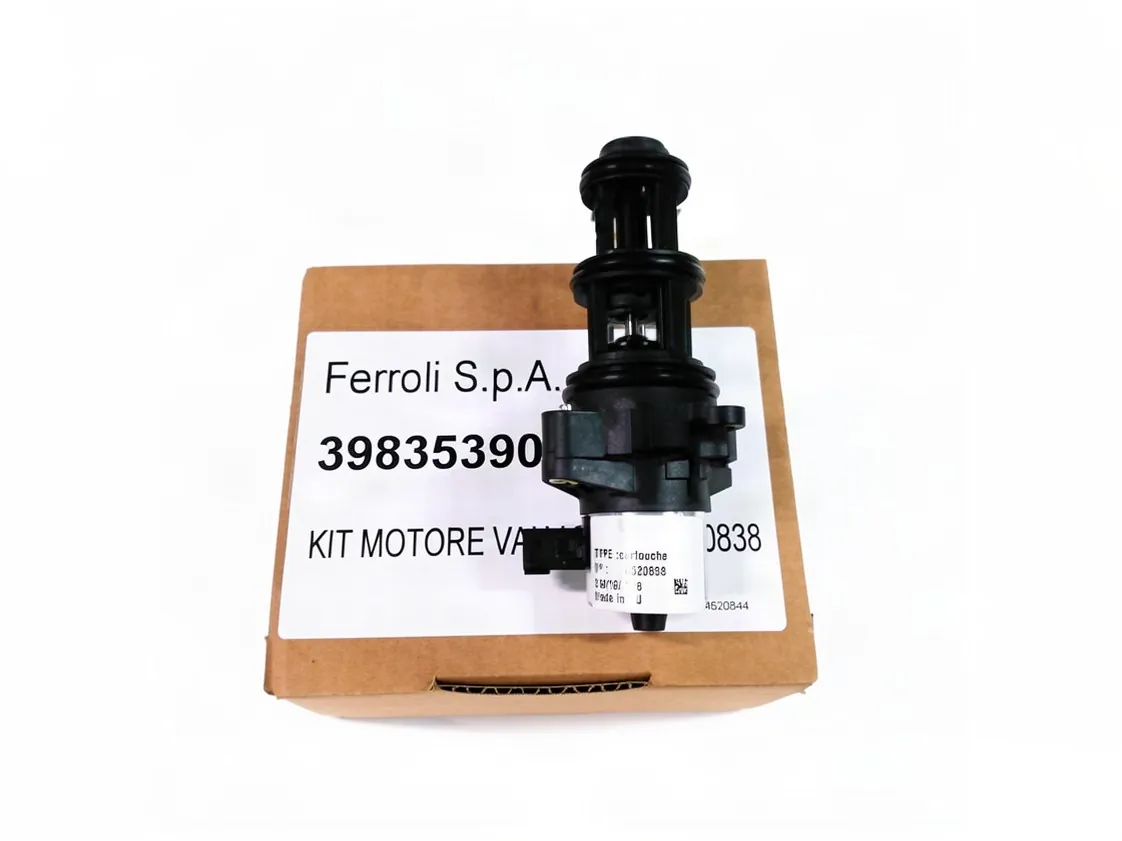 Motore valvola tre vie Ferroli Divatop Low - Bluehelix Tech, codice ricambio I39835390