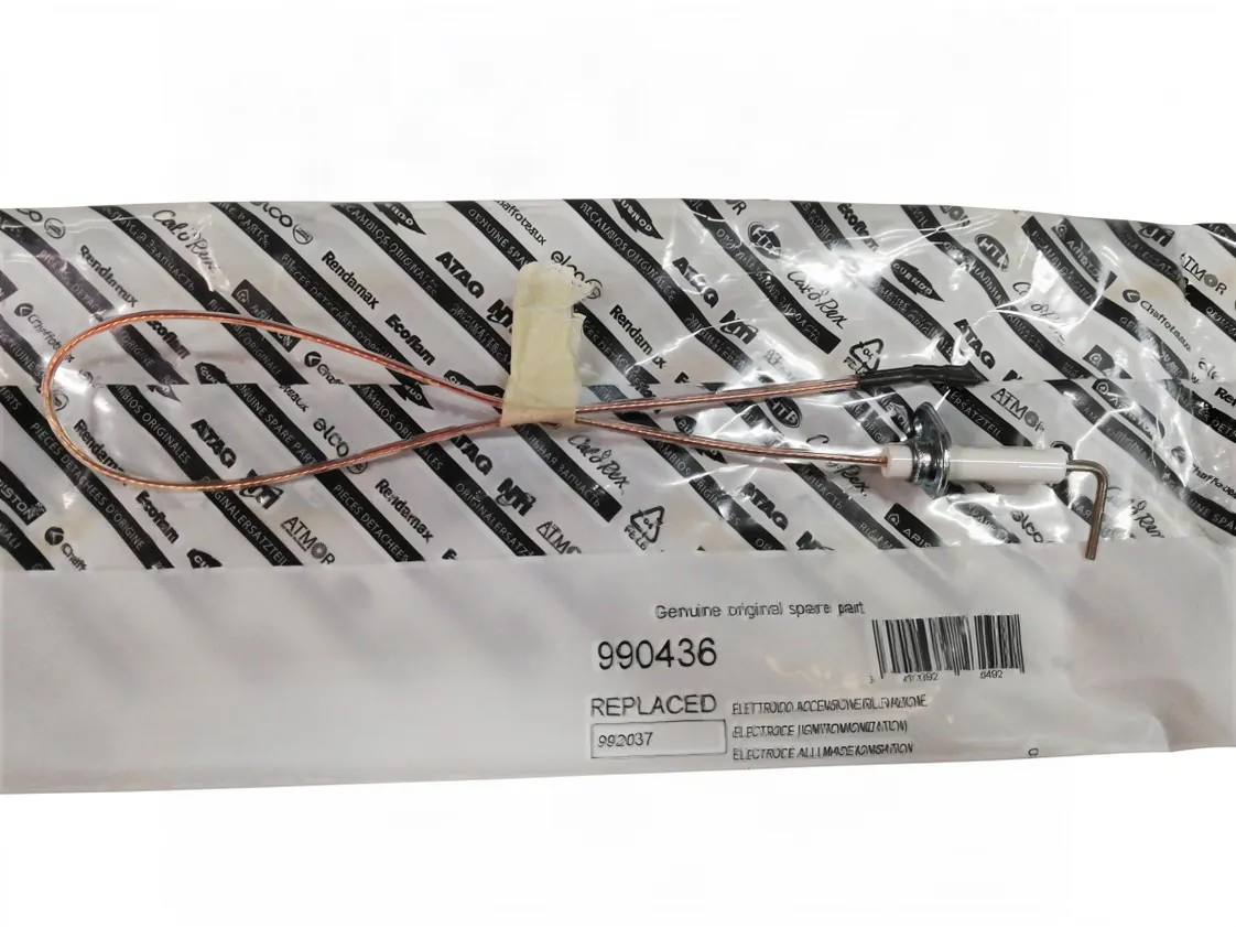 Electrode Ariston uno 24MFFI ignition/ionisation, part number 990436