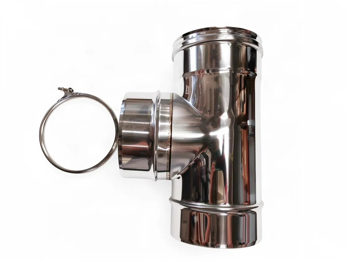 TE SPC 150 - 90º Inox316 Simple pared M-M-H, referencia 150TE90SP316