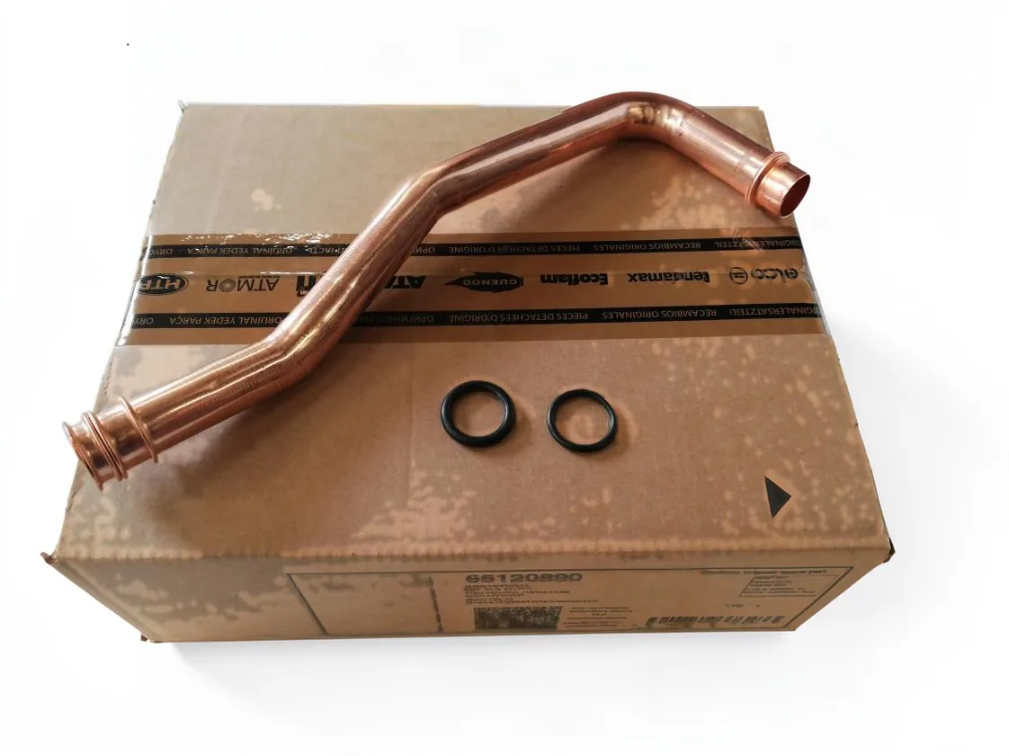 Tubo Ariston Cares 24 riscaldamento mandata +guarnizioni, codice ricambio 65120890