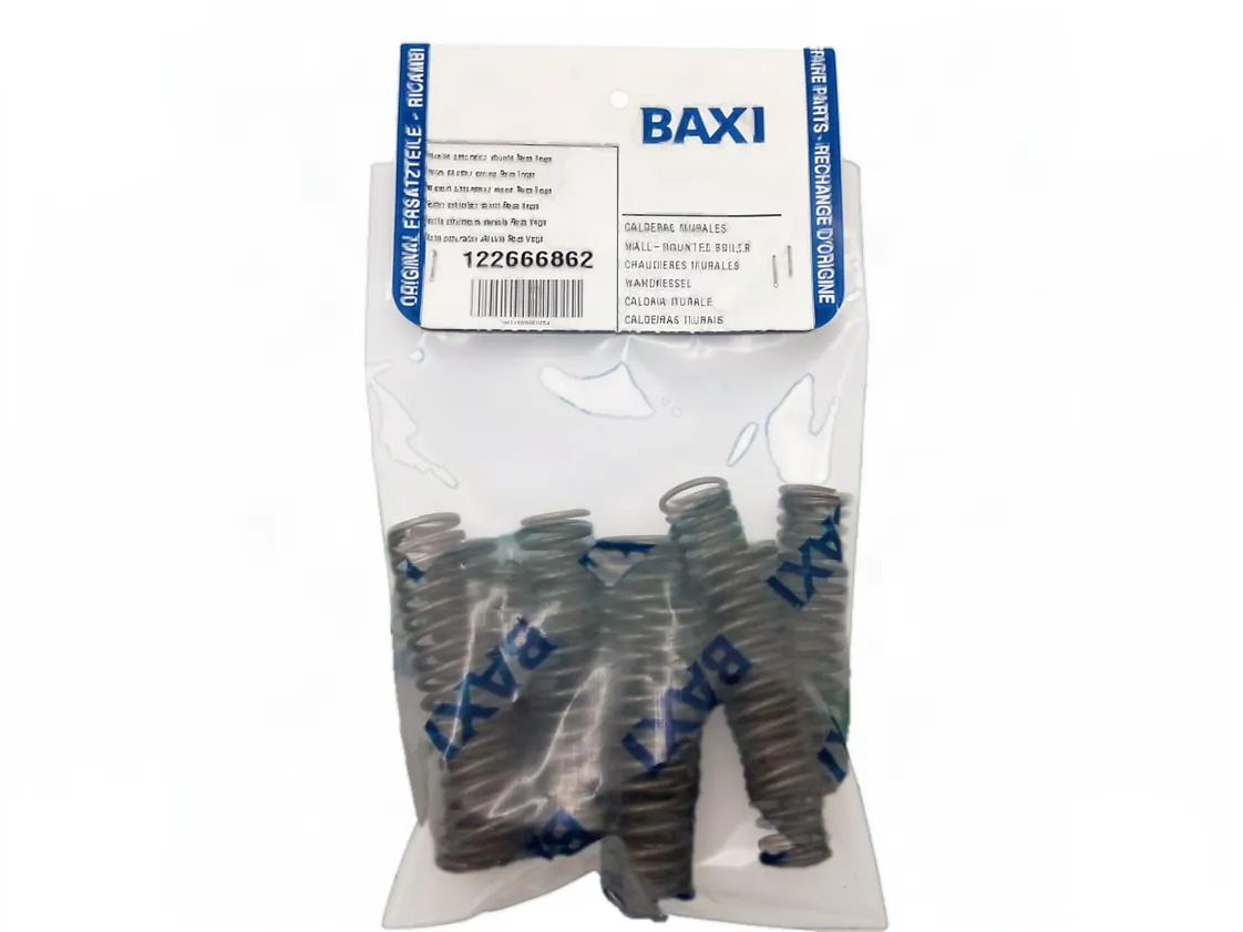 Ressort obturateur vanne Baxi Roca Vega 20AIFM (Kit 10 pcs), référence 122666862