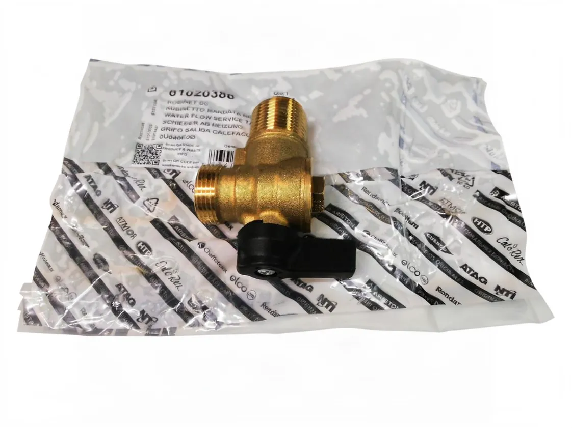 Absperrhahn Chafoteaux 3/4M - 3/4M Eck Heizung, Teilenummer 61020388