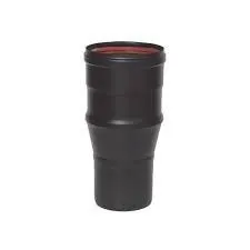 Manguito SPC 080M - 100H Ampliación Vitrificado Negro (practic), referencia 096060