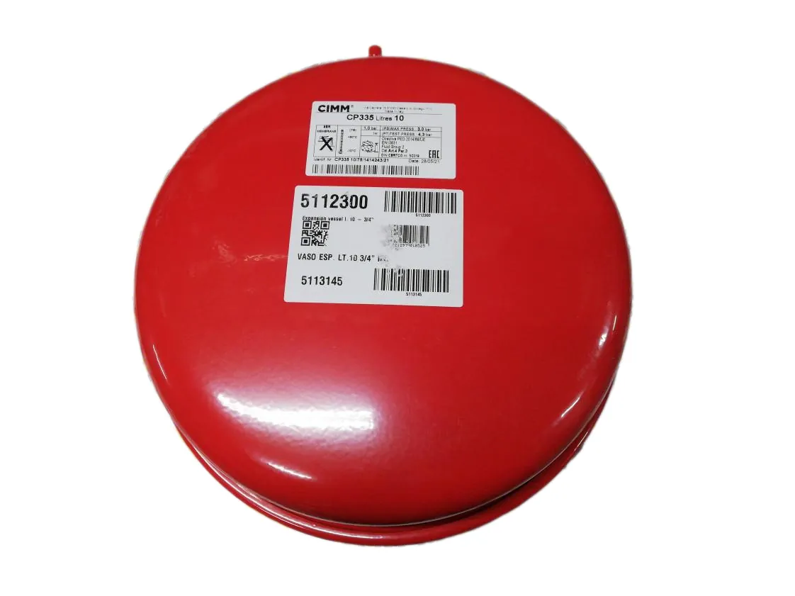 Vaso expansión Sime Duetto 30BF (10L-3/4-Med.320x125mm), referencia 5112300