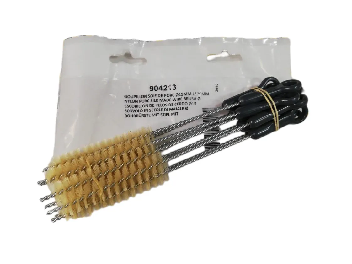Gas boiler cleaning brush 15 x 190mm Nylon (kit 10uds), part number 904213