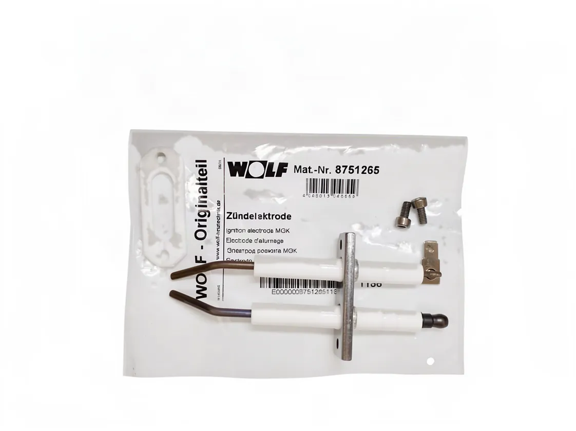 Elétrodo Wolf MGK130/300 ignição, referência 8751265
