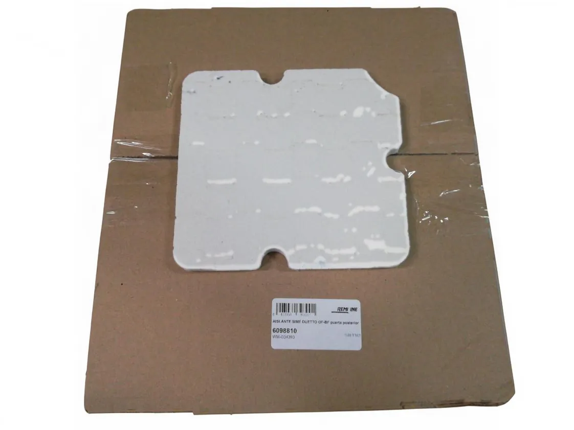 Sime Duetto OF-BF rear door insulation, part number 6098810