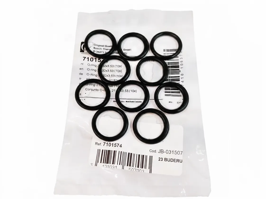 O-ring 21.82x3.53mm Buderus (kit 10 pz), codice ricambio 7101574