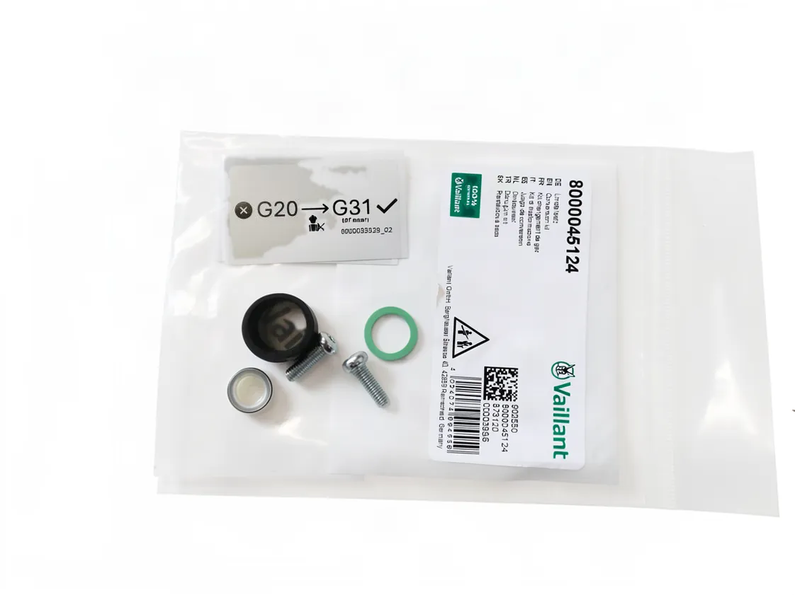 Kit transformação Vaillant Ecotec Intro 24KW propano, referência 8000045124