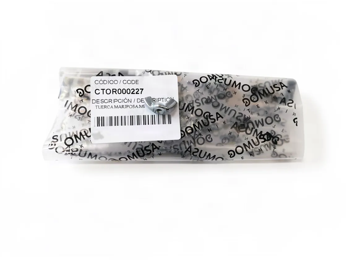 Écrou papillon Domusa Minny Duo vis couvercle condensateur, référence CTOR000227