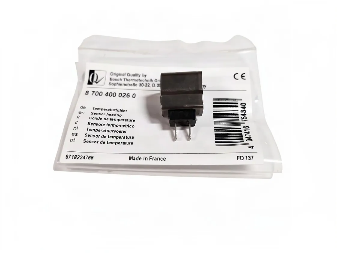 Sonda NTC Junkers WRD11 scaldabagno a gas, codice ricambio 87004000260