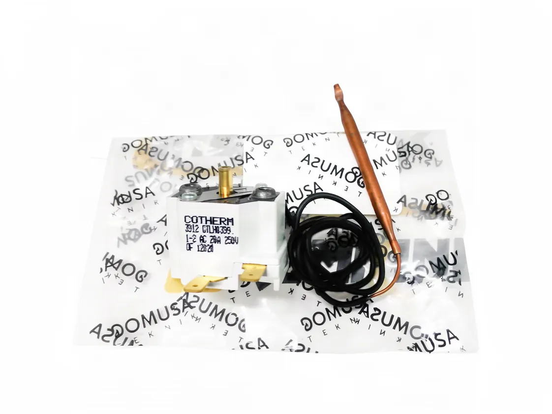 Thermostat chauffe-eau électrique Domusa Hydro V Plus - Hydro H Plus commande avec capillaire, référence CHYD000038