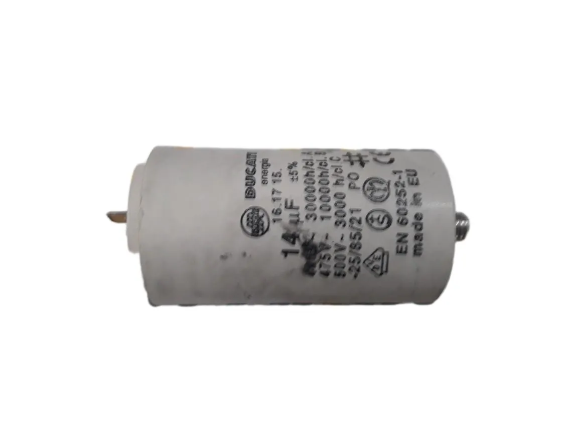 Condensatore 014.0uF Ferroli bruciatore SUN G6 Siemel, codice ricambio Q39805780