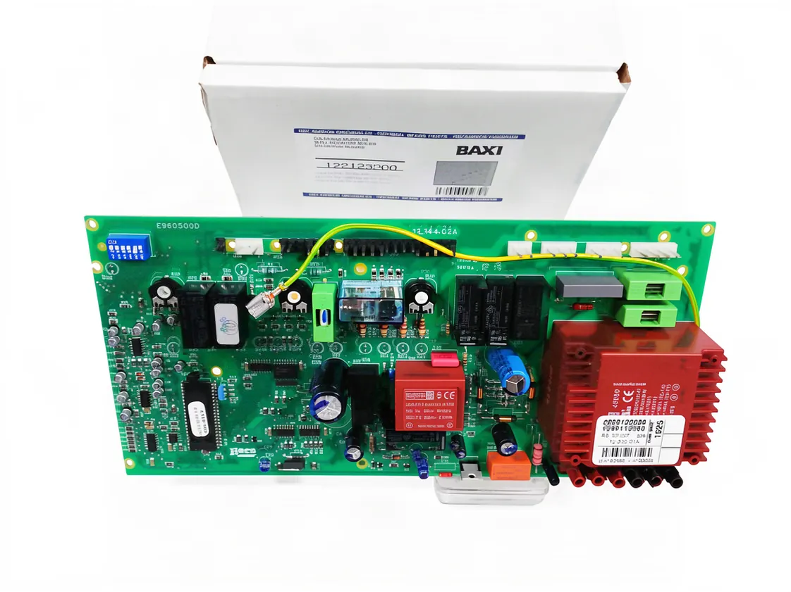 Placa electrónica Baxi Roca RS 20/20F presion agua manometro analogico, referencia 122123200