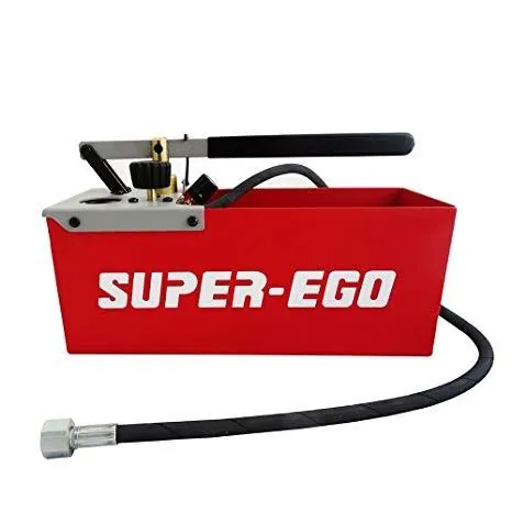 Handmatige drukteststomp voor leidingwerk- en verwarmingsinstallaties Super Ego 0-25Bar, onderdeelnummer V15000000