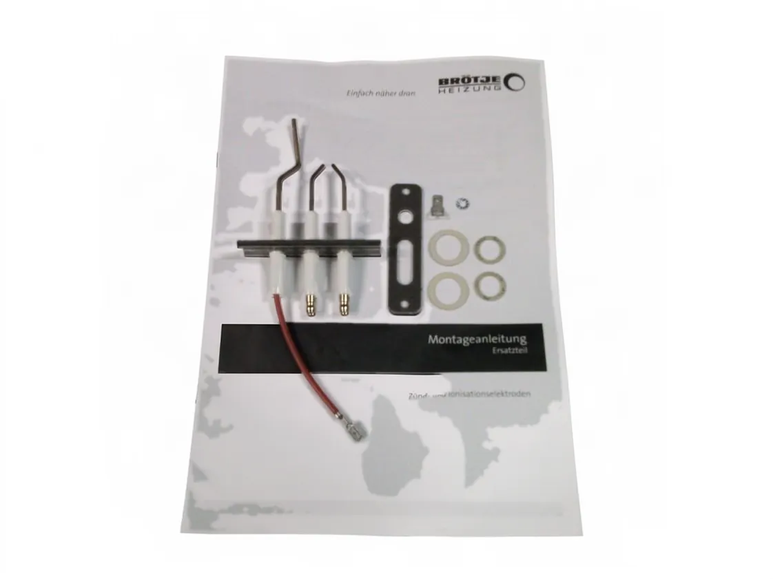 Elektrode Baxi Roca WBC/WBK/WBS Zündung / Ionisation, Teilenummer 000986328