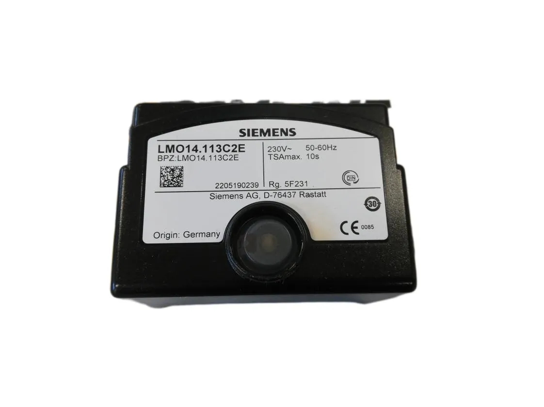 Centralita quemador gasoil Lasian Bentone BF1 (Siemens LMO14113C2), referencia 60174