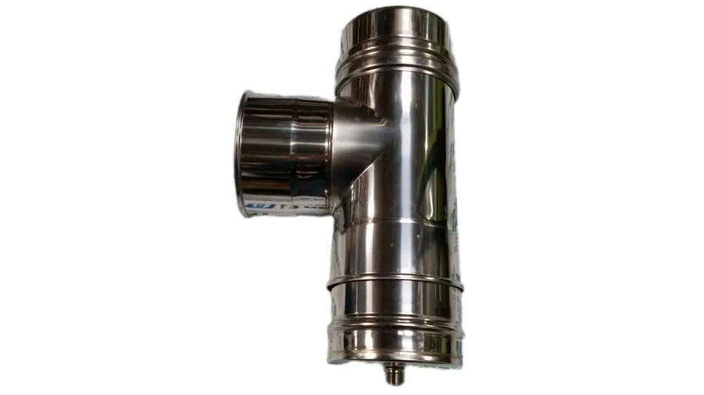 TE SPC 100 - 90º Inox316 Doble pared, referencia 10TE90DP316