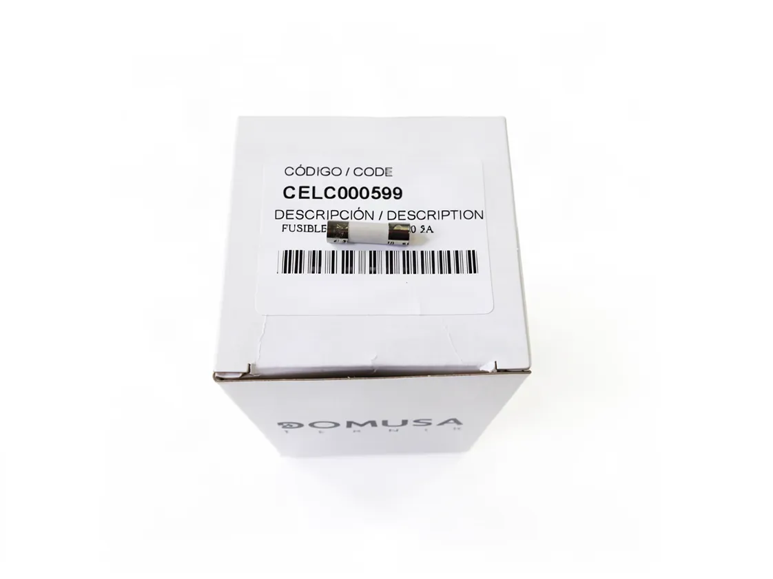 Fuse Domusa 5.0A 220V Med.5x20mm, part number CELC000599