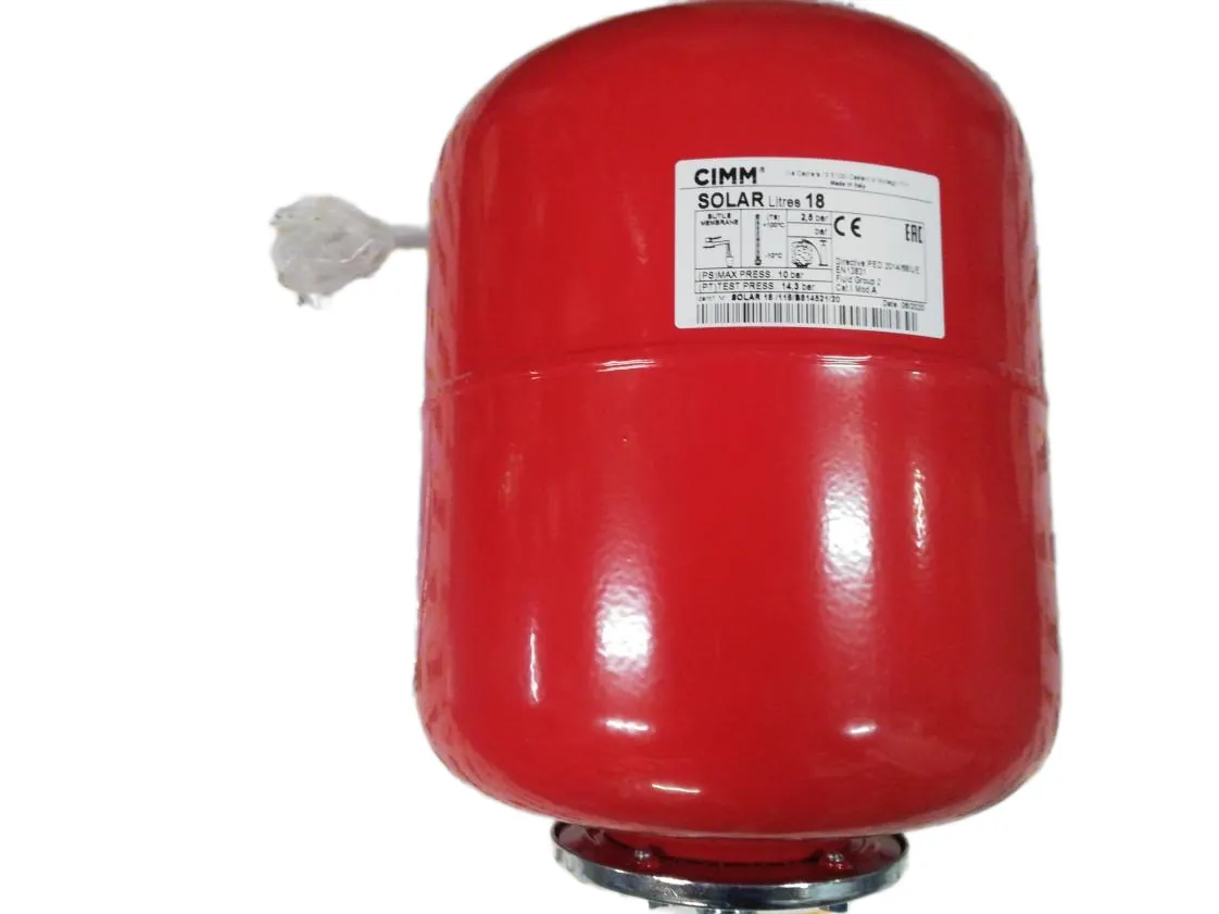 Vaso expansión solar 18L Immergas 18 litros, referencia 3.019131
