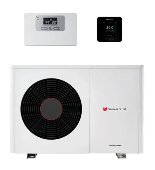 Saunier Duval Monoblock Mod. Geniar Air Max HA 4 B3 + MiPro Sense inalambrico Aire Agua (Monofasica 220v Gas R-290), referencia 0020307741