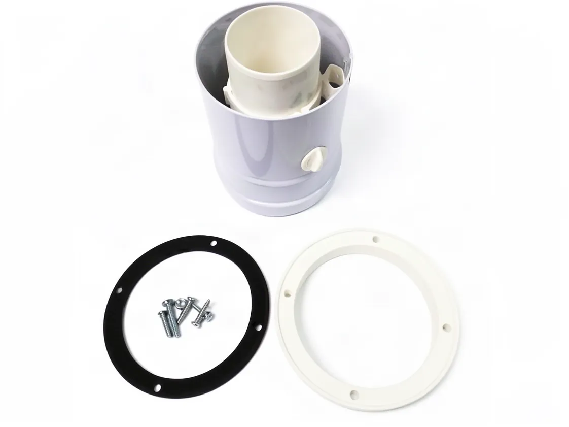 Raised outlet Domusa Evoltop 60/100 polypropylene, part number CGAS000321