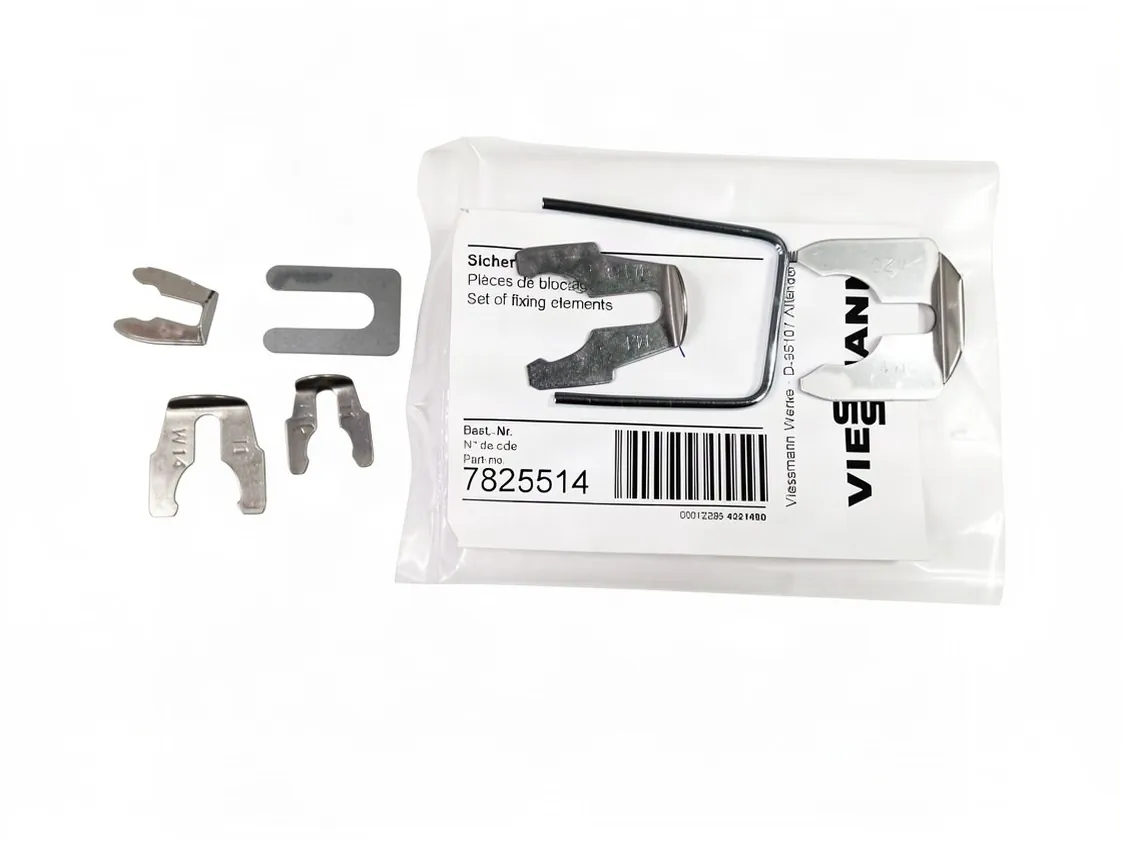 Fork clip set Viessmann, part number 7825514