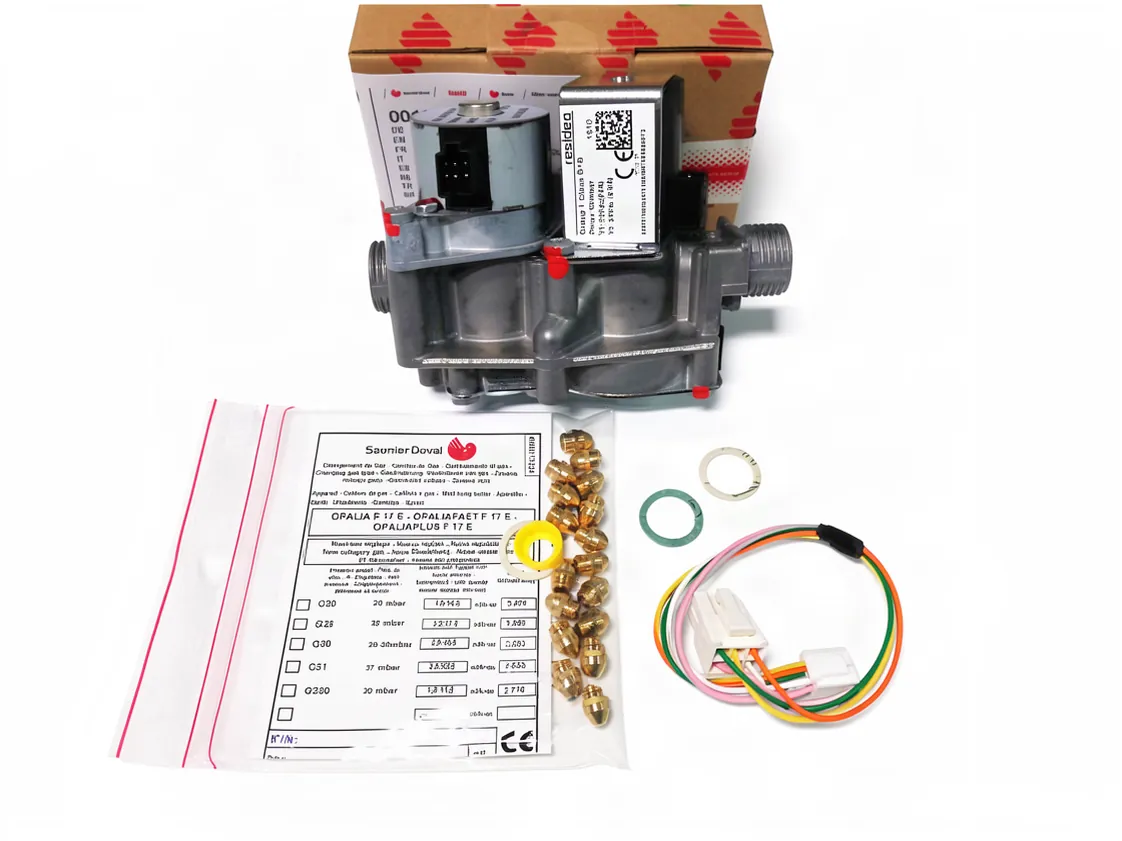 Kit transformação Saunier Duval Opaliafast F17 E gás natural, referência 0010043800