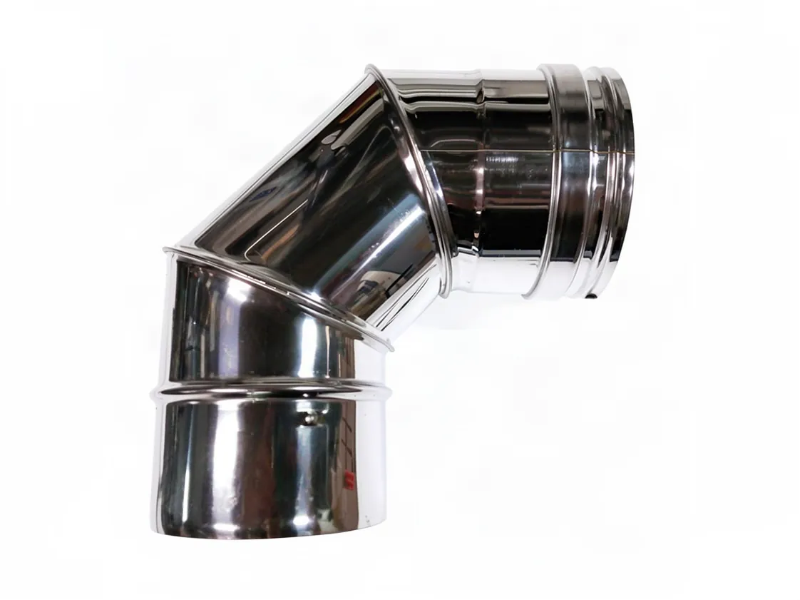 SPC Knie Domusa 100 x 90º roestvrij, onderdeelnummer CGAS000267