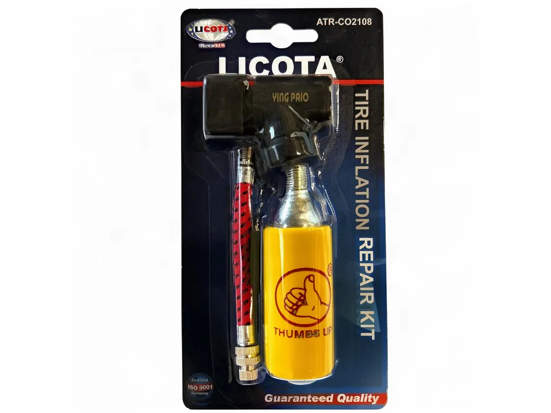 Acessório kit de carga de vasos de expansão (Com torneira garrafa Co2, carga com cilindro Co2), referência ATR-C02108