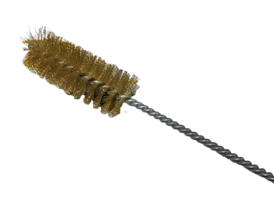 Heating oil boiler cleaning brush 50 x 1000mm Brass-plated steel, part number PR1903