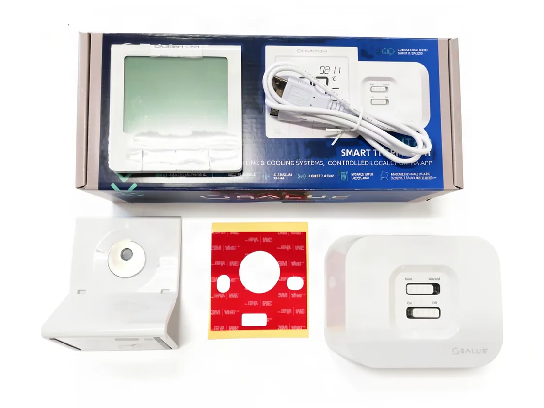Salus Mod. IT700 (1 contacten) WiFi Programmeerbare Klokthermostaat. Regeling en controle van verwarmings- en koelsysteem, onderdeelnummer S00111700
