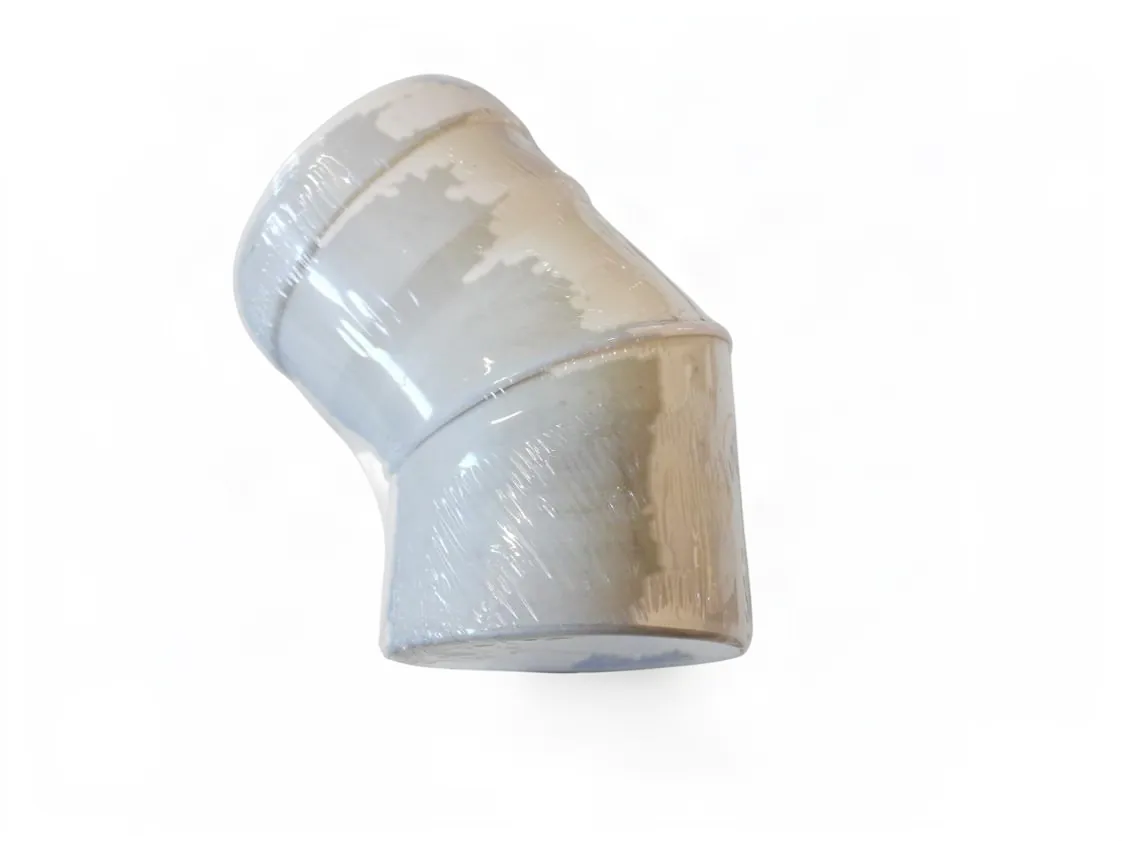 Elbow 110 x 45º polypropylene, part number 1145MH5