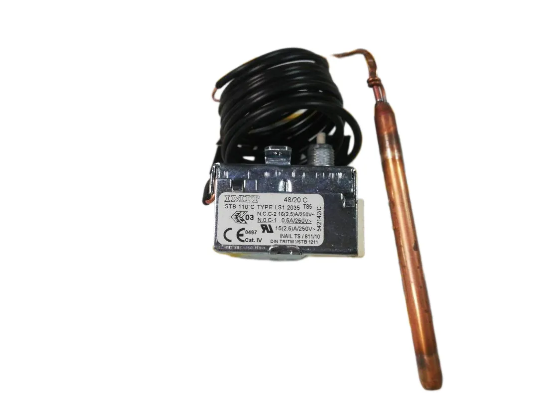 Termostato limite 110º Fagor FGL capilar de 1.5m, referencia CG0000282