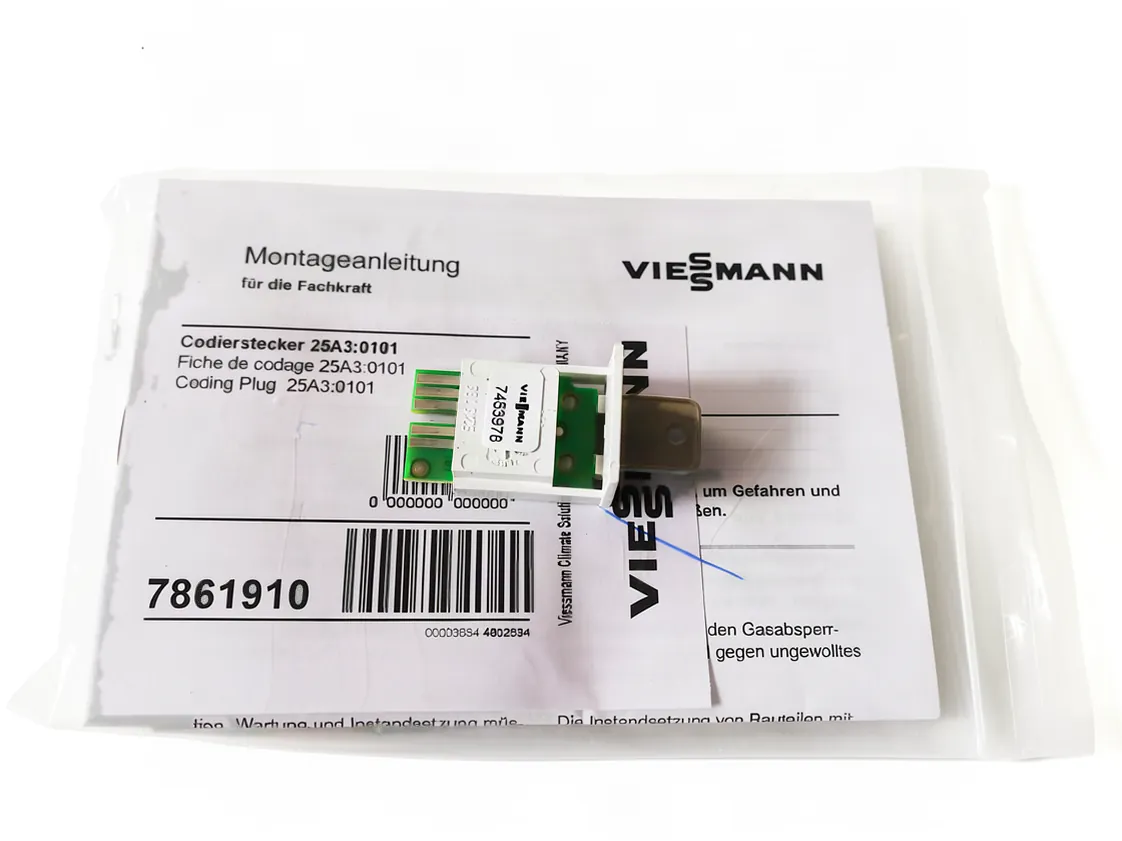 Code plug Viessmann Vitodens 200-W B2HA, part number 7861910