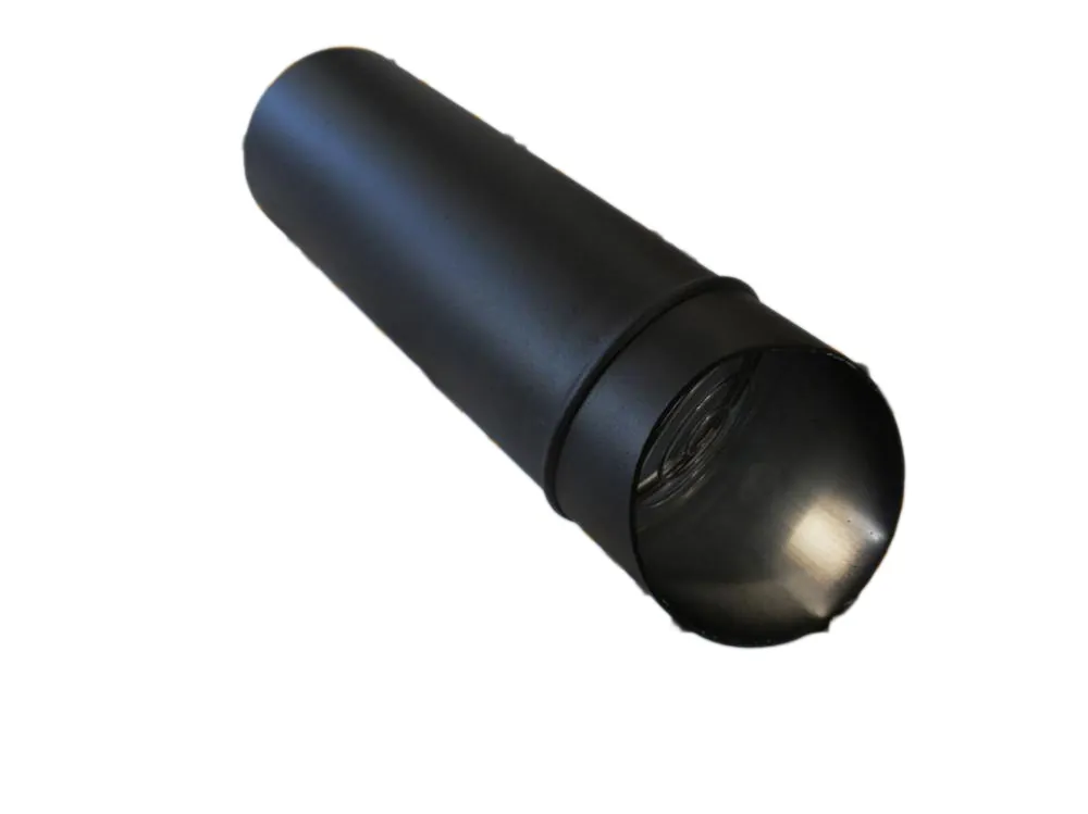 Deflector 100M Horizontal. Vitrificado Negro (FIG), referencia 10DFHALLP4