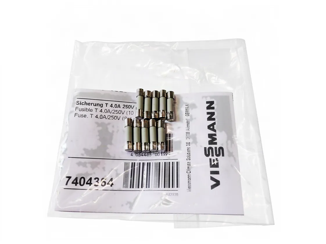 Fuse Viessmann 4.0A 250V (Kit 10uds), part number 7404364