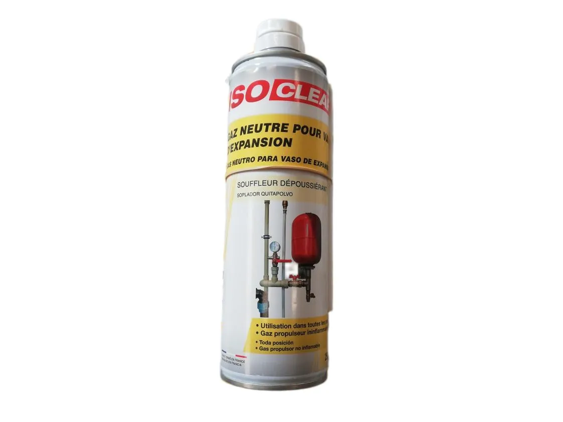 Botella gas inerte para la carga de vasos de expansión 252ml, referencia 904563
