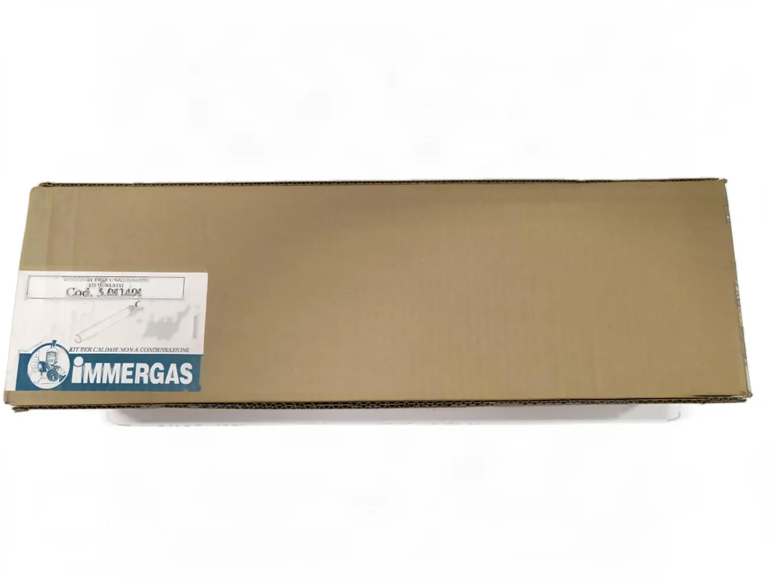 SPC-Rohr 080 x 0500mm Immergas Aluminium Verlängerung Weiß (Set 4 Stk.), Teilenummer 3.011491
