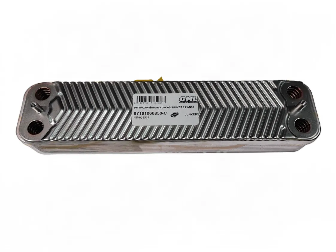 Intercambiador placas Junkers ZWN30 - ZWBC24/30 14 placas, referencia 87161066850-C