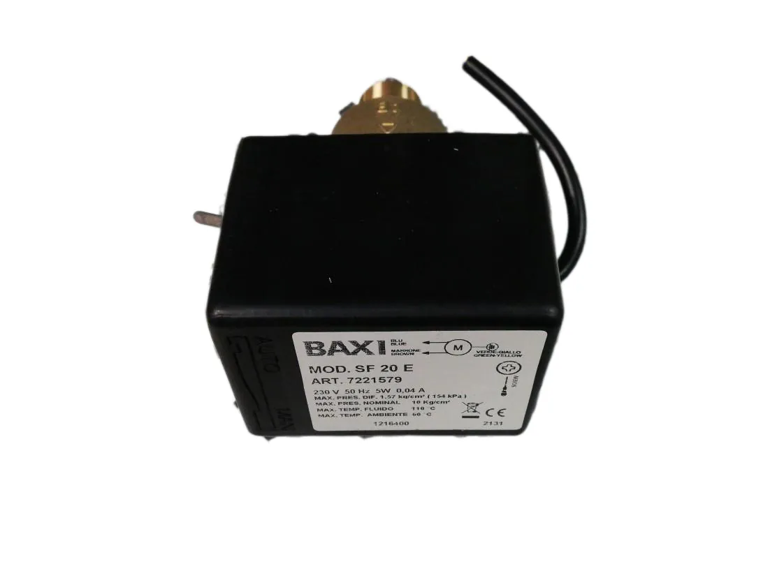Válvula tres vías Baxi Roca Gavina GM, referencia 7653013