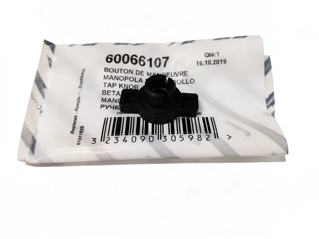 Commande robinet remplissage Chafoteaux Elexia Comfort, référence 60066107