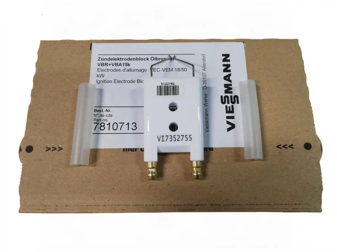 Electrodo Viessmann Vitoflame 18KW - Vitorond 10 quemador gasoil, referencia 7810713