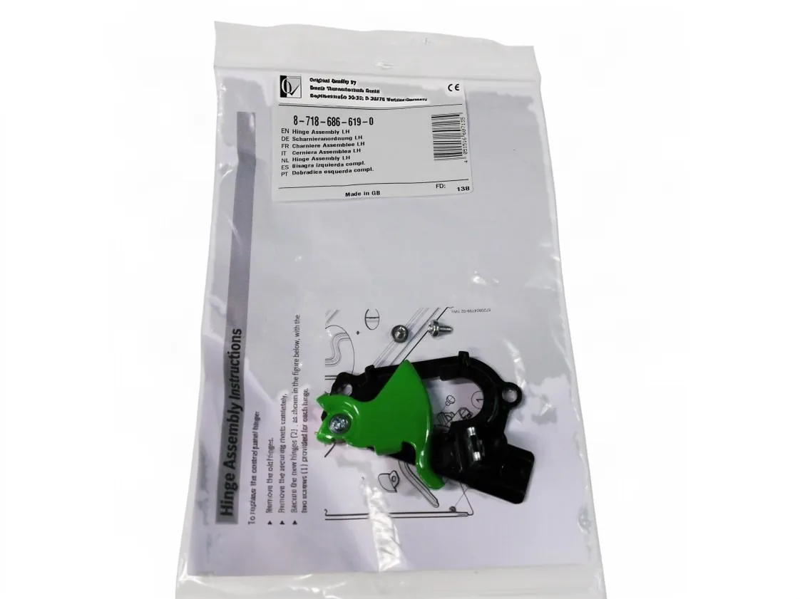 Bisagra Junkers ZWB 25/28 1 a 23 izquierda, referencia 87186866190