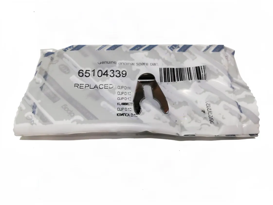 Retaining clip Ariston Egis Plus filling valve, part number 65104339