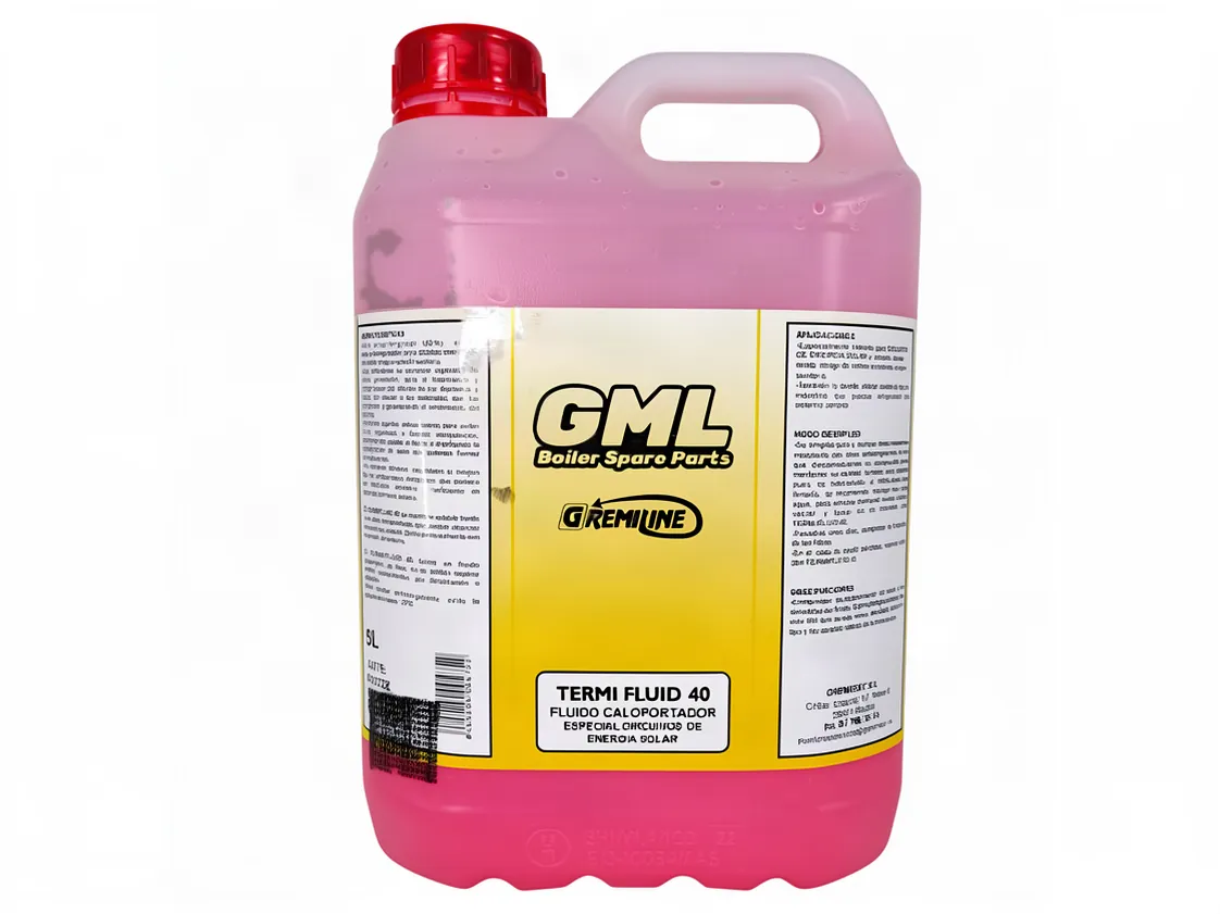 Aditivo solar GML Termifluid 40 Anticongelante y anticorrosivo. Protección -25ºC. Garrafa 05 litros, referencia HA-033052
