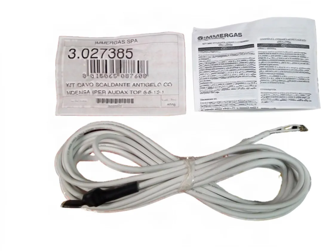 Kit resistencia flexible Immergas Audax 200W cable especial desescarche, referencia 3.027385